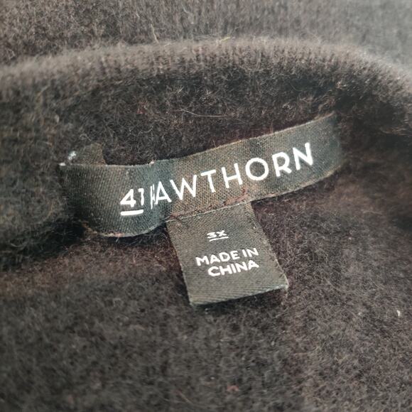 41 Hawthorn Cashmere Sweater V-Neck Pullover Soft - Picture 7 of 8